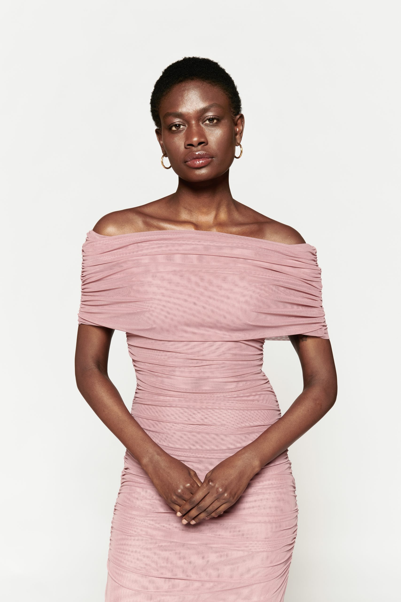 Eterea Abito con maniche removibili old rose - immagine 4
