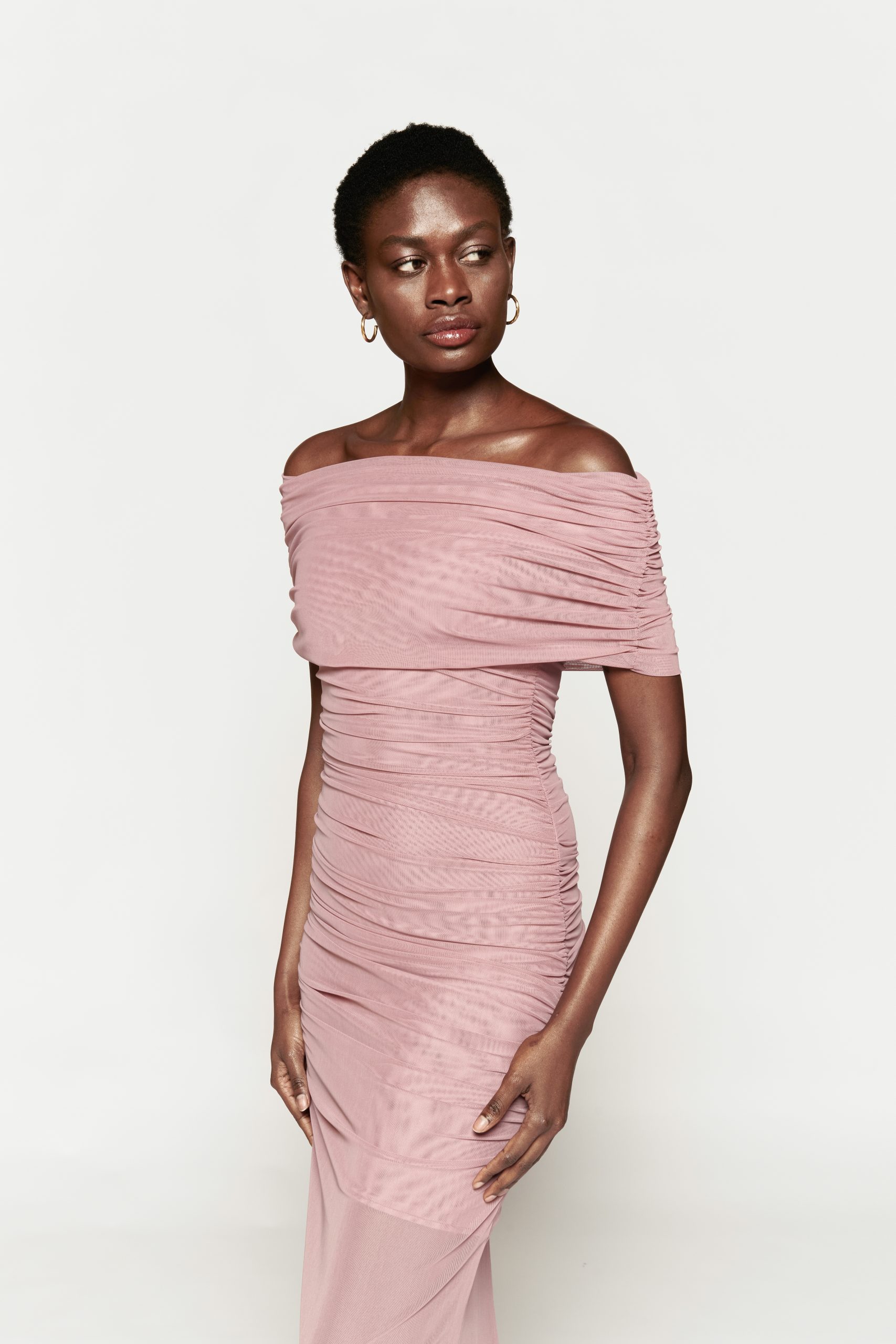 Eterea Abito con maniche removibili old rose - immagine 5