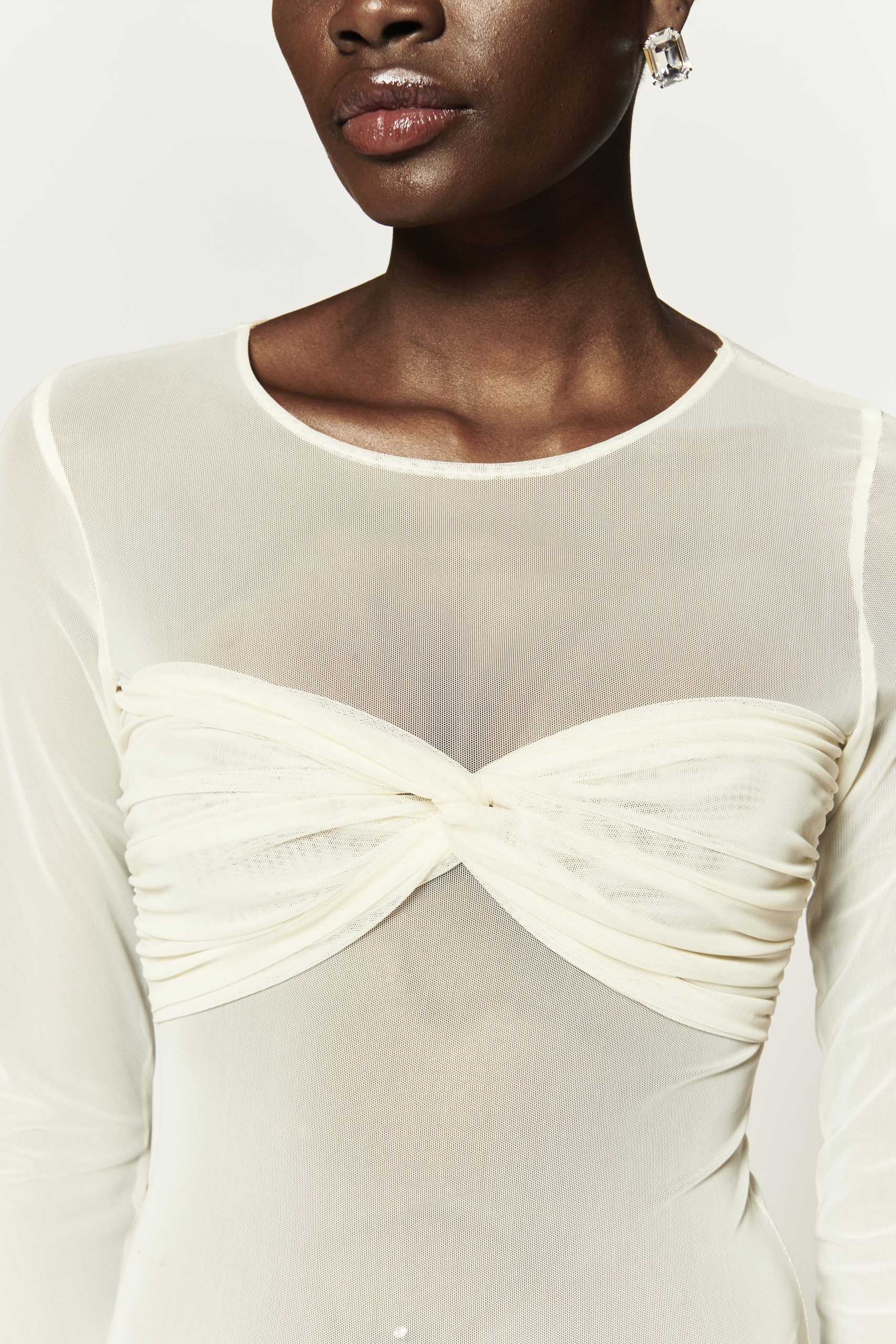 Iside Bodysuit bianco