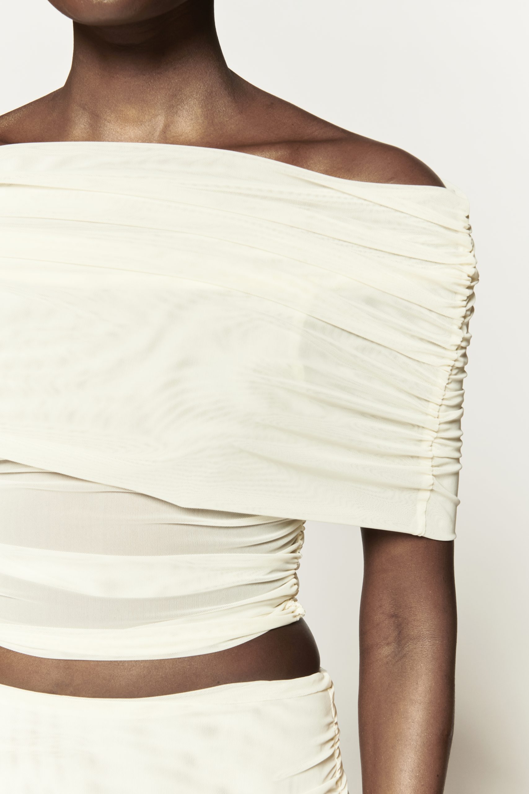 Eterea Co-ord con maniche removibili bianco - immagine 5